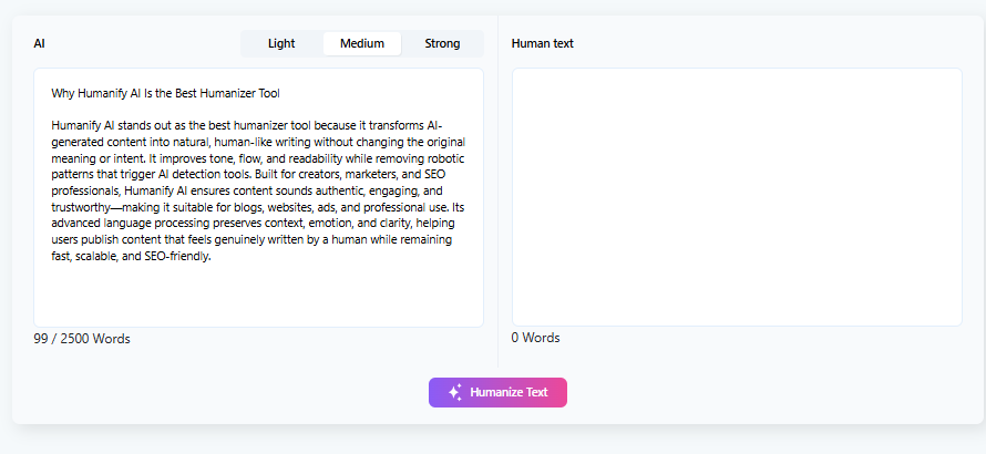How to humanize Ai Content with Humanify AI