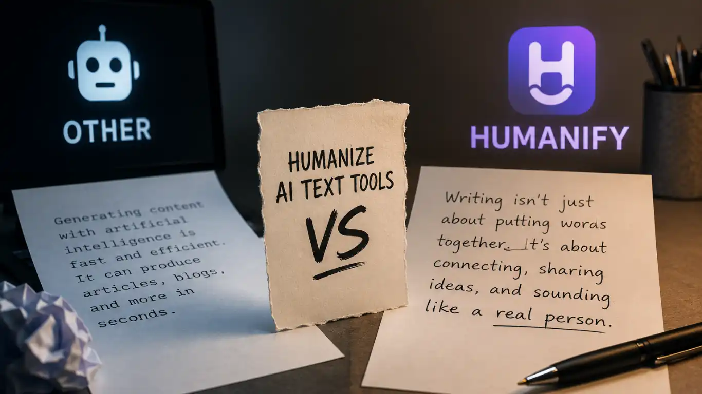 Humanize AI Text Tools Compared Humanify vs Other. 