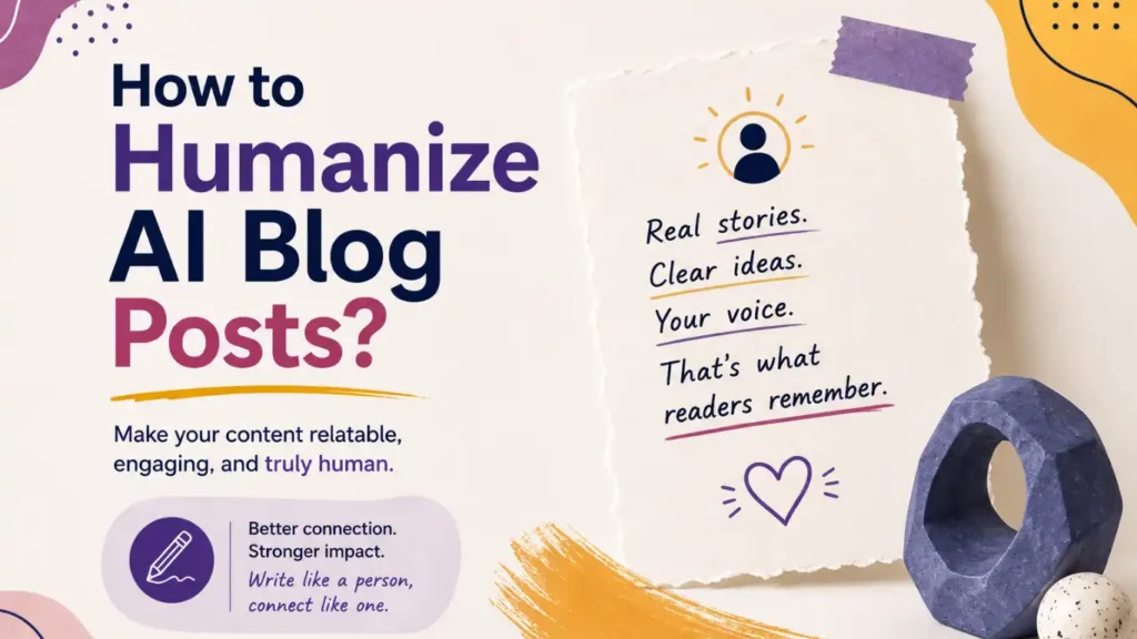 How to Humanize AI Blog Posts