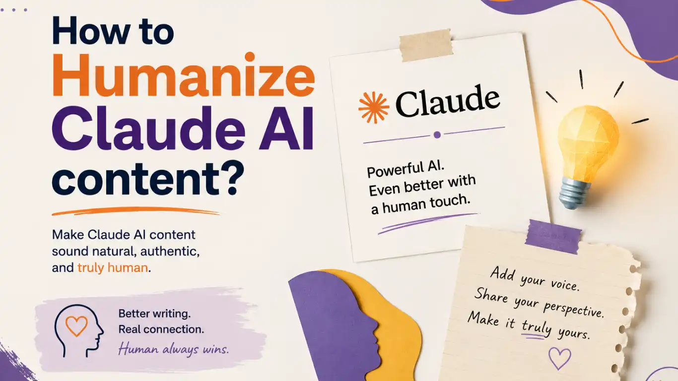 How to Humanize Claude AI content