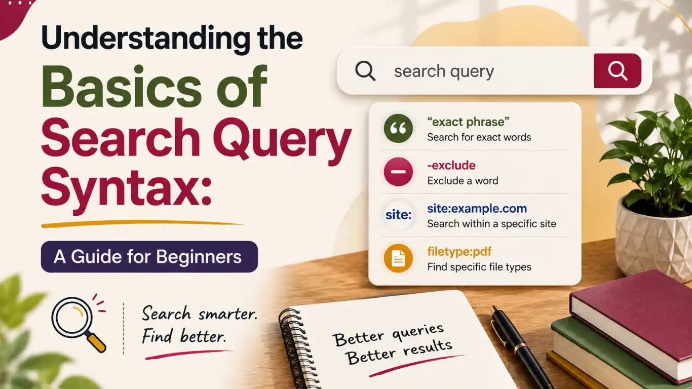 Understanding the Basics of Search Query Syntax A Guide for Beginners